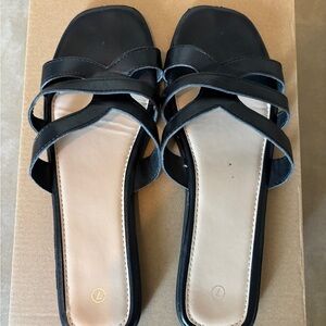 Black Women's Sandals